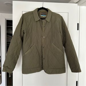 Mollusk Quilted Jacket in Army Green